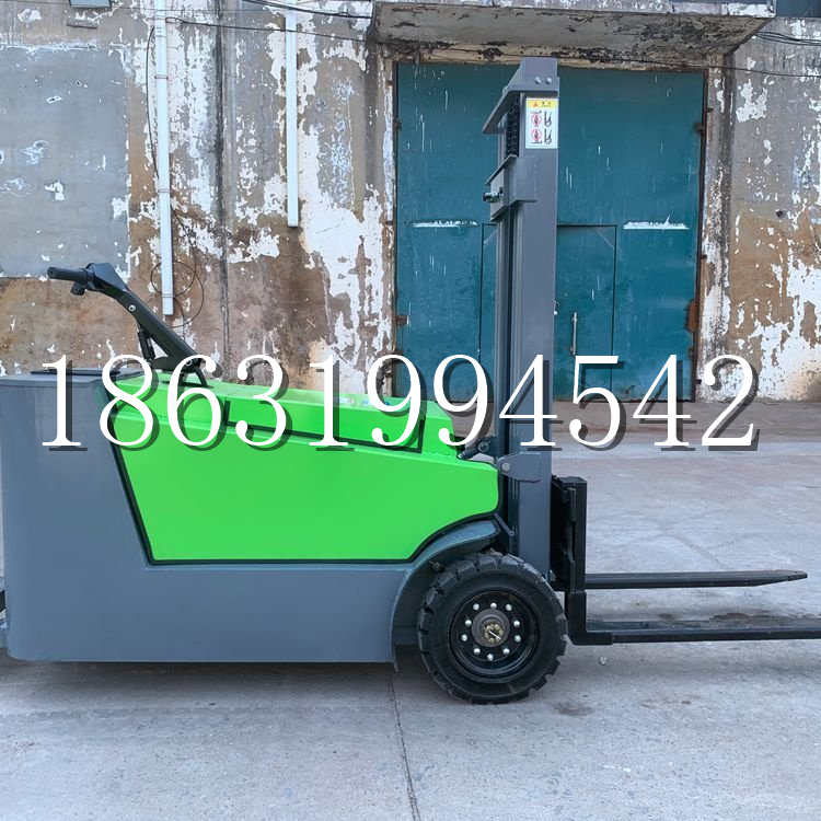 鹿野乡小型电动叉车1吨2吨步行站驾式电瓶堆高充电装卸车液压升降车铲车